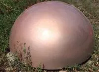 Полусфера металлическая медь (207268) производство промоборудование ø 1000 мм.  в Воронеже