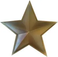 Звезда на памятник состаренная бронза в Воронеже (518501)