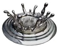 Всплеск воды из нержавеющей стали (517626) монтаж арт-объект  в Воронеже