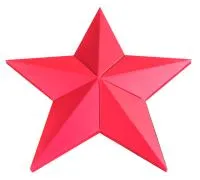 Красная звезда на памятник ø 250 мм. (517621) производство обелиск - стела пустотелая  в Воронеже