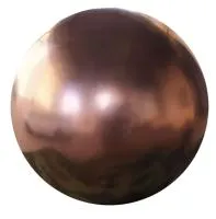 Шарик из меди ø 250 мм. (517544) сертификат - сфера арт-объект пустотелая  в Воронеже