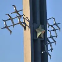 Звезда на стелу нержавеющая сталь нитрид титана в Воронеже (518465)