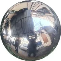 Шар ø 400 мм. полый полированный (517581) сертификат - сфера арт-объект пустотелая  в Воронеже