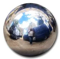 Шар ø 600 мм. полый полированный (517585) поставка - сфера арт-объект пустотелая  в Воронеже