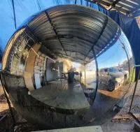 Сфера шар ø 2000 мм. (514274) производство - арт-объект пустотелая  в Воронеже