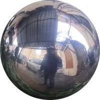 Шар ø 450 мм. полый полированный (517582) производство - сфера арт-объект пустотелая  в Воронеже