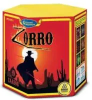 Фейерверк Zorro. Купить Фейерверк Zorro  Р7471 — магазин продажа салютов недорого —  Воронеж, производитель Русский фейерверк - Русская пиротехника, доставка по России  +7 963 711 89 03 — Воронеж | voronezh.piroclub.ru