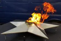 Звезда (газовая горелка) (197132) производство комплект горелка ГВД 379 10 89 00 ПС - вечный огонь ø 1100 мм. ветроустойчивая  в Воронеже