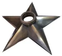 Звезда ø 1100 мм. бронза (197207) поставка комплект горелка ГВД 379 10 89 00 ПС вечный огонь пустотелая  в Воронеже