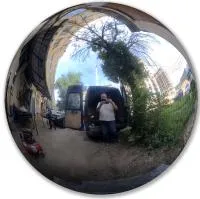 Шар ø 1000 мм. полый полированный (517577) монтаж - сфера арт-объект пустотелая  в Воронеже