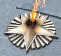 Звезда вечного огня из листовой латуни в Воронеже (518561)