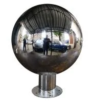 Сфера шар ø 500 мм. (517180) монтаж - арт-объект пустотелая  в Воронеже