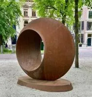 Уличный дизайн Cor-Ten ЛИНЗА (519094) ∅ 1050 кортен Воронеж 
