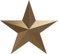 Звезда на памятник ветерану ВОВ из бронзы в Воронеже (518494)