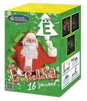 Батарея салютов Ё-Ёлка Р7062 купить от производителя Русский Фейерверк — Воронеж