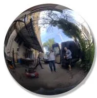 Шар ø 750 мм. полый полированный (517588) монтаж - сфера арт-объект пустотелая  в Воронеже